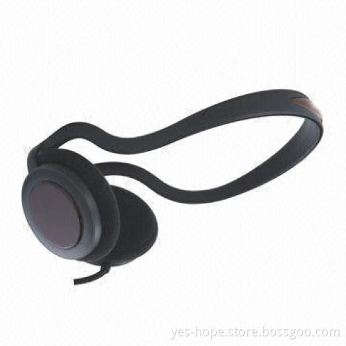 Earhook style wired headphone